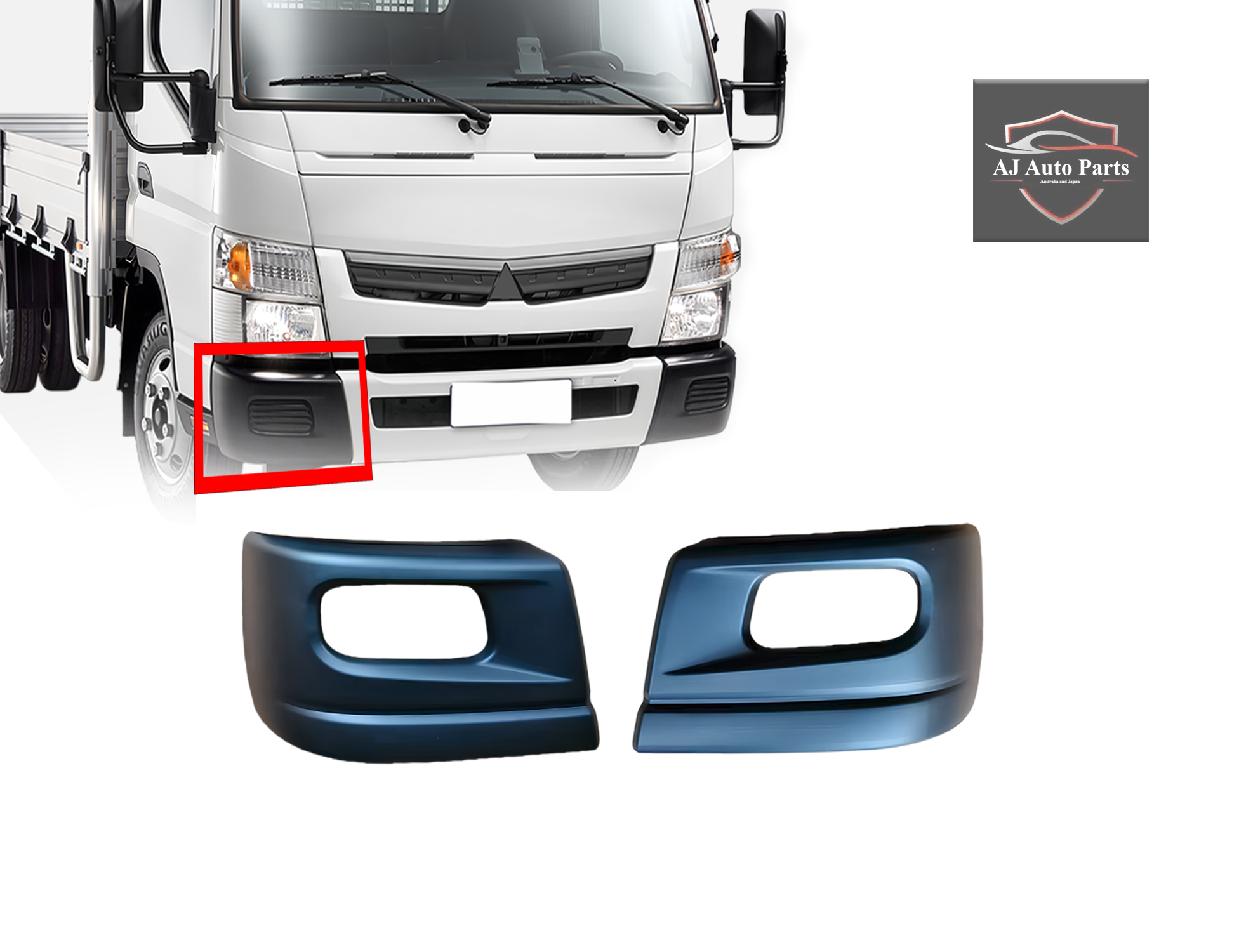 Fog Lamp Cover - Right Side- MITSUBISHI CANTER - 2011-2024