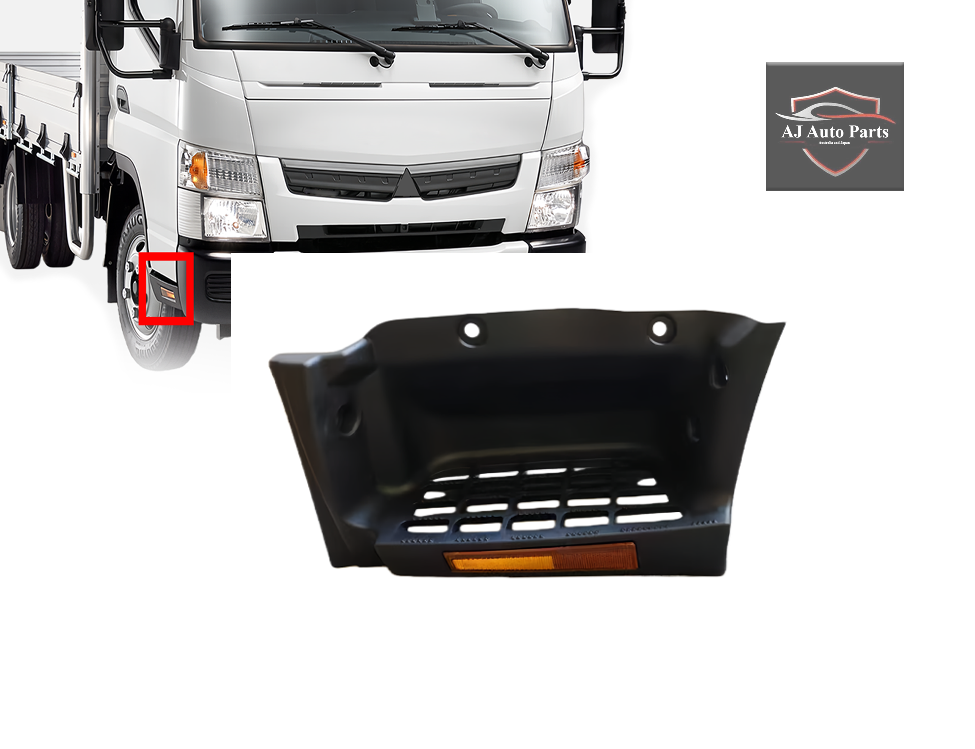 Step Panel – MITSUBISHI CANTER FEA - Right Side - Narrow Cab – 2010-2024